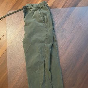 Uniqlo Jogger style Pant - Green, M